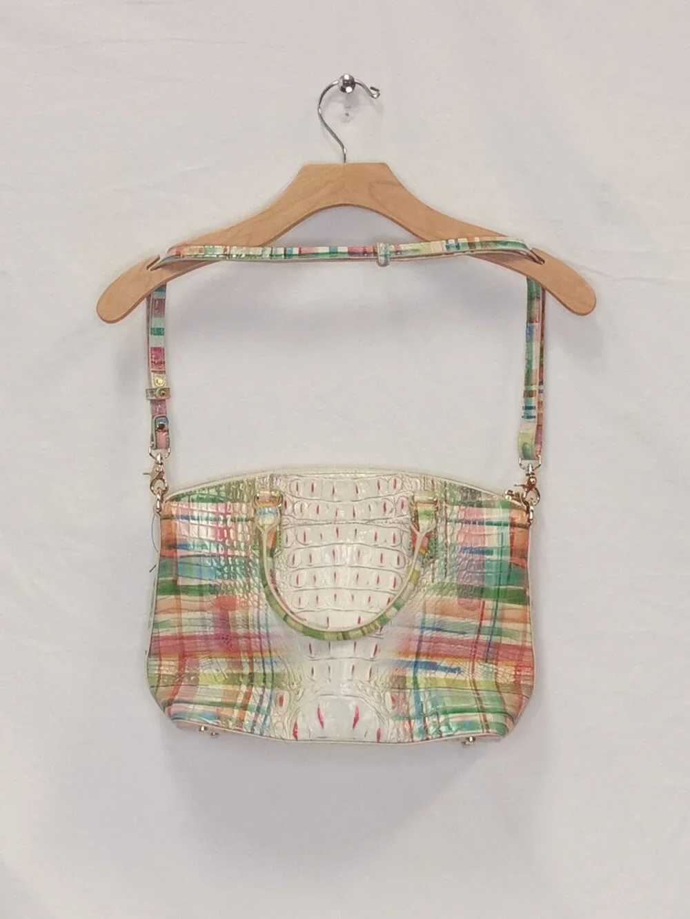 Brahmin Satchel with Crossbody Strap